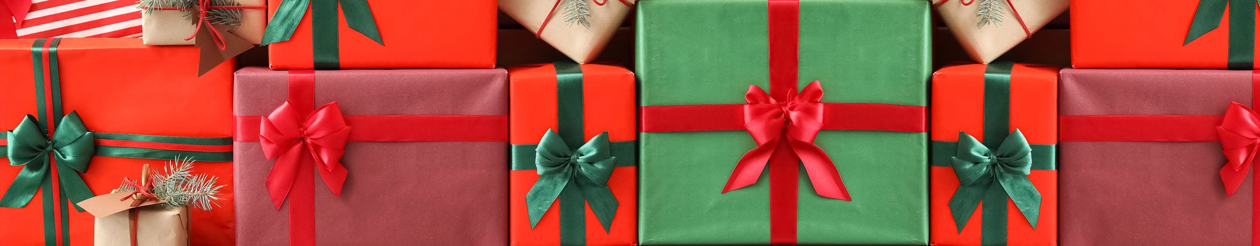 Mange forskellige gaver